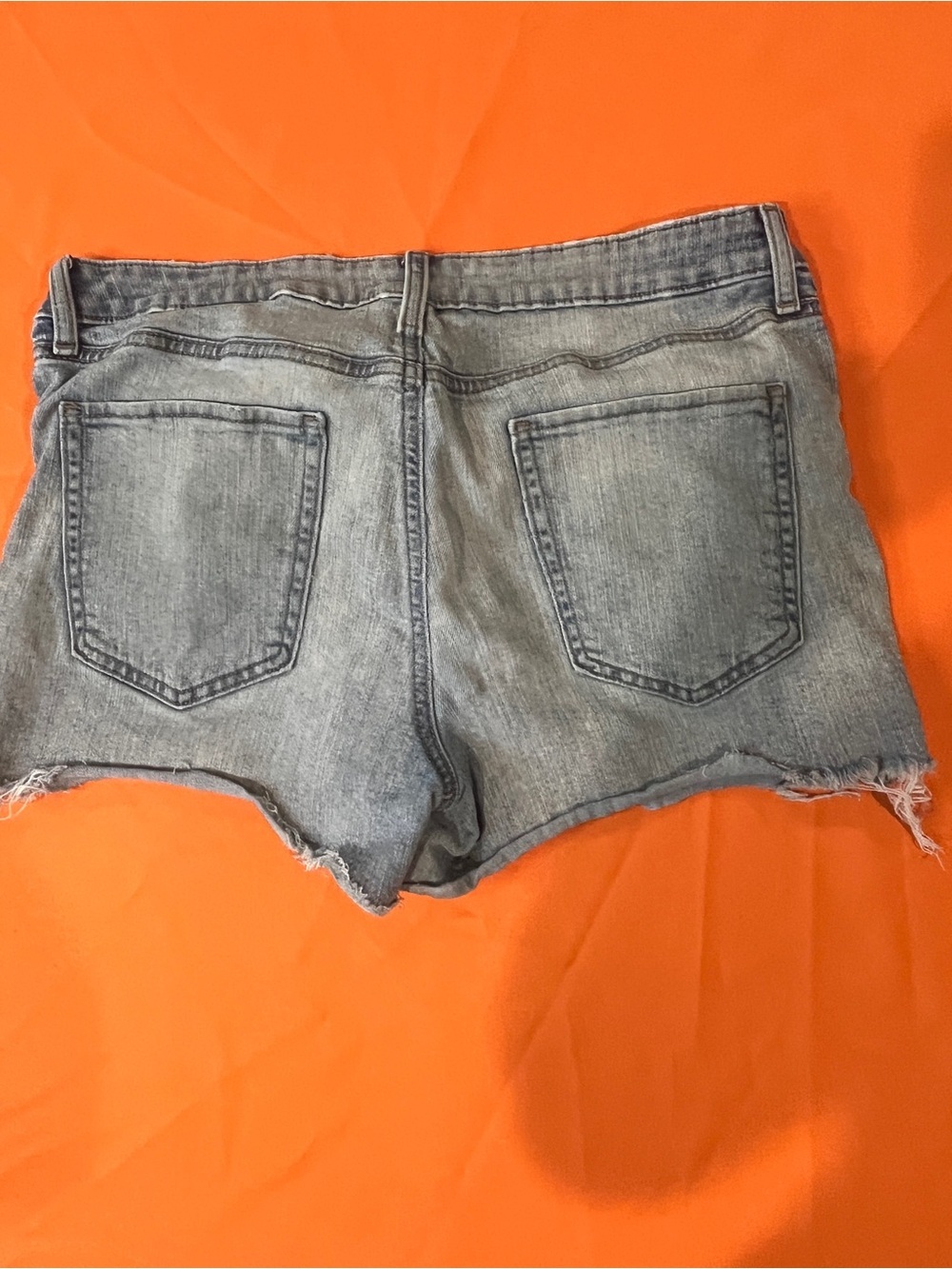 SO Light Blue Distressed Denim Cutoff Shorts - Picture 8 of 9